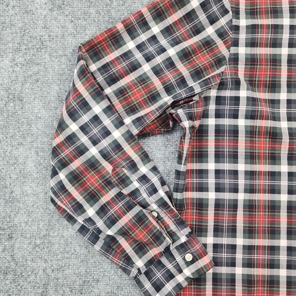 Ralph Lauren Shirt Mens XL Madras Plaid Classic Fit Long Sleeve Button Down - Picture 14 of 16